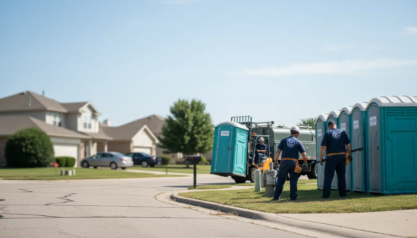Porta Potty Rental in Rochelle, IL near me